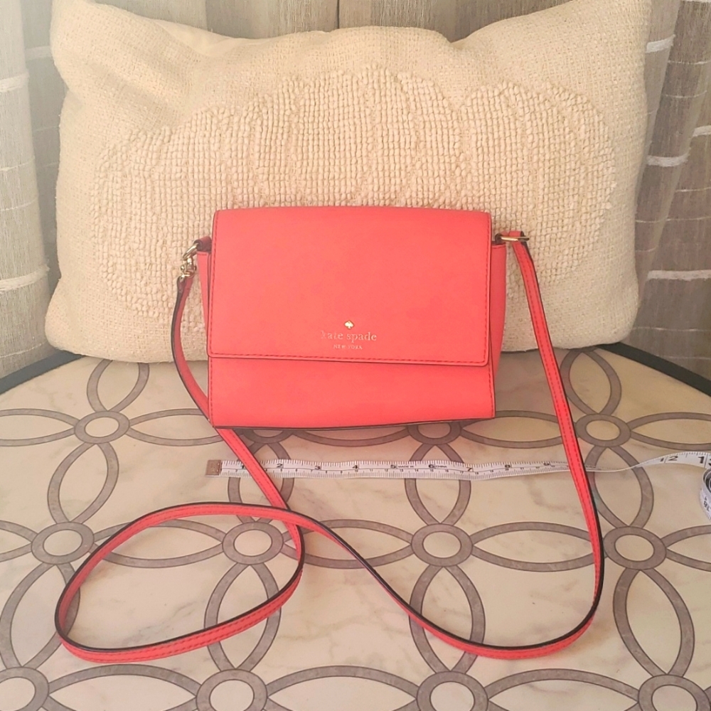Kade spade red / coral small purse